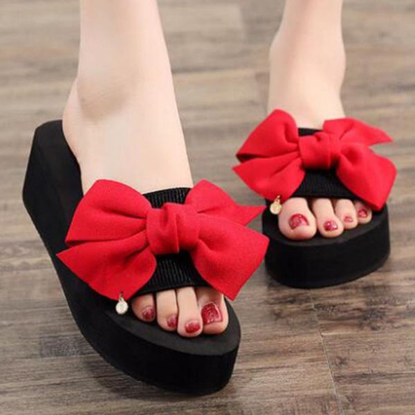 slippers women bow summer sandals slipper indoor outdoor flip-flops beach shoes fashion female casual chanclas sh159, Black
slippers women bow summer sandals slipper indoor outdoor flip-flops beach shoes fashion female casual chanclas sh159, Black