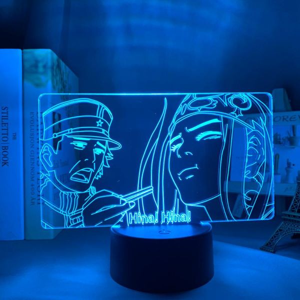 night lights led light anime golden kamuy for kids bedroom decor brithday gift room desk acrylic 3d lamp manga
night lights led light anime golden kamuy for kids bedroom decor brithday gift room desk acrylic 3d lamp manga
