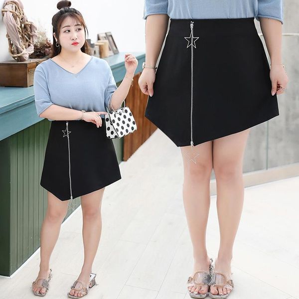 skirts korean style office slim asymmetrical black plus size xl-4x women 2021 summer selling lady
skirts korean style office slim asymmetrical black plus size xl-4x women 2021 summer selling lady