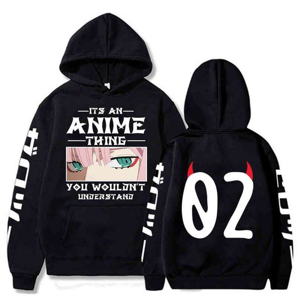 anime darling in the franxx hoodie men and women harajuku long sve sweatshirts zero two hip hop hoodie, Black
anime darling in the franxx hoodie men and women harajuku long sve sweatshirts zero two hip hop hoodie, Black