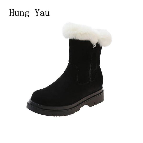 boots women snow ankle winter warm female casual shoes flat fashion solid platform zip toe comfortable, Black
boots women snow ankle winter warm female casual shoes flat fashion solid platform zip toe comfortable, Black