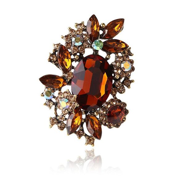 pins, brooches korean fashion personality crystal glass brooch women's clothing accessories, Gray
pins, brooches korean fashion personality crystal glass brooch women's clothing accessories, Gray