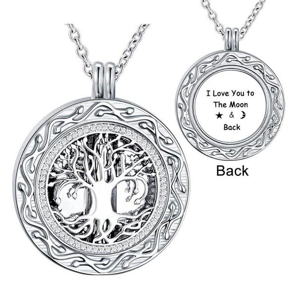 cremation ash jewelry tree of life urn pendant ashes holder necklace for men women-i love you to the moon and back necklaces, Silver
cremation ash jewelry tree of life urn pendant ashes holder necklace for men women-i love you to the moon and back necklaces, Silver