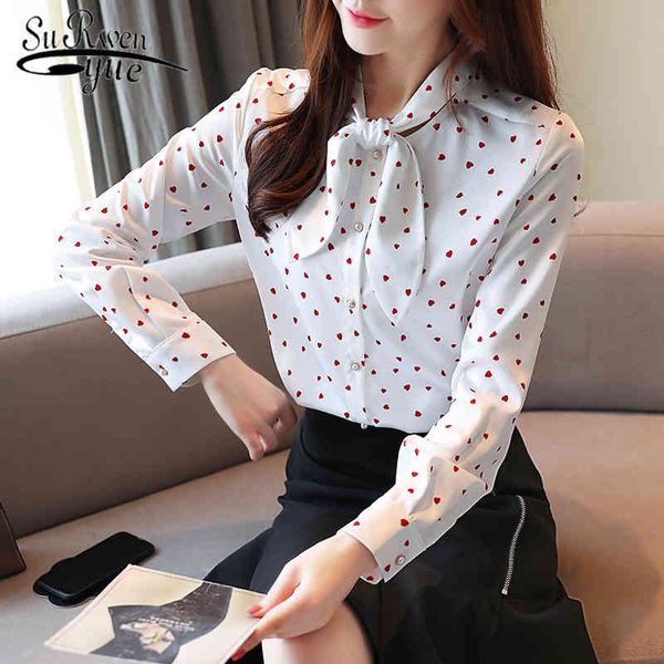 fashion casual women elegant blouses bow printed long sleeve shirts clothing autumn 5961 50 210508, White
fashion casual women elegant blouses bow printed long sleeve shirts clothing autumn 5961 50 210508, White