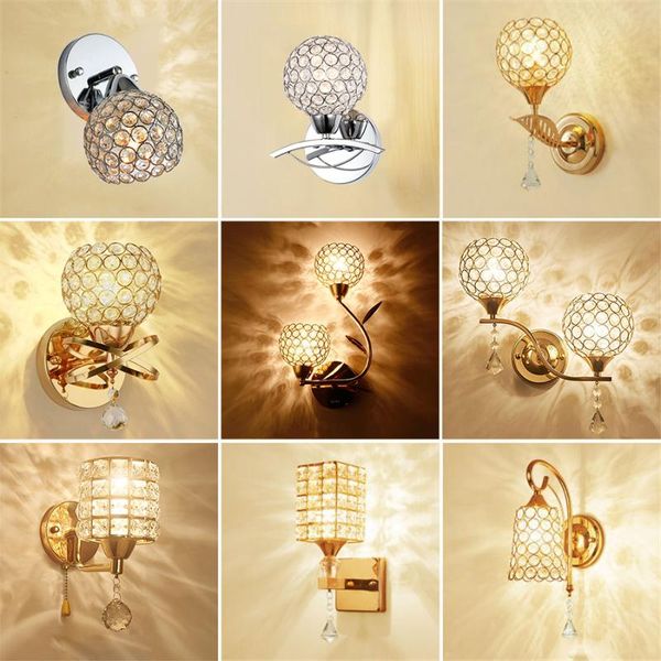 wall lamps modern creative crystal lamp for living room corridor balcony bedside light sconce home decor ligting
wall lamps modern creative crystal lamp for living room corridor balcony bedside light sconce home decor ligting