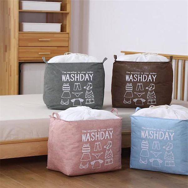 quilt storage bag large waterproof cotton and linen travel luggage clothing packing sorting & wardrobe
quilt storage bag large waterproof cotton and linen travel luggage clothing packing sorting & wardrobe