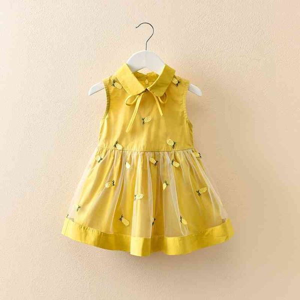 sweet girls dress summer children's for 2-6y baby girl sleeveless lapel print princess 210515, Red;yellow
sweet girls dress summer children's for 2-6y baby girl sleeveless lapel print princess 210515, Red;yellow