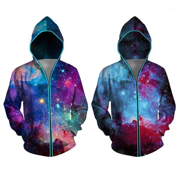 women's hoodies & sweatshirts women star digital printing optoelectronic zipper fall/winter individual streetwear coat, Black
women's hoodies & sweatshirts women star digital printing optoelectronic zipper fall/winter individual streetwear coat, Black