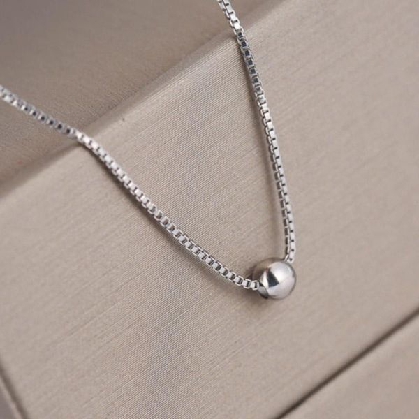 chains exquisite shiny small round bead 925 sterling silver necklace good luck choker party gift for girls fashion jewelry
chains exquisite shiny small round bead 925 sterling silver necklace good luck choker party gift for girls fashion jewelry
