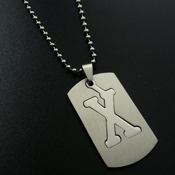 pendant necklaces 26 letter necklace mens stainless steel for women hip hop jewelry the neck gifts man accessories, Silver
pendant necklaces 26 letter necklace mens stainless steel for women hip hop jewelry the neck gifts man accessories, Silver