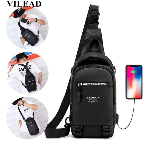 vilead waterproof nylon usb charging shoulder bag men fashion outdoor camping hiking backpack multi-functional travel chest bags
vilead waterproof nylon usb charging shoulder bag men fashion outdoor camping hiking backpack multi-functional travel chest bags