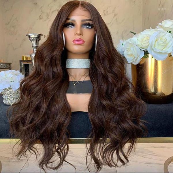 brazilian 180density chocolate brown body wave lace front wigs for women 360 frontal remy silk full u part headband wig1, Black;brown
brazilian 180density chocolate brown body wave lace front wigs for women 360 frontal remy silk full u part headband wig1, Black;brown