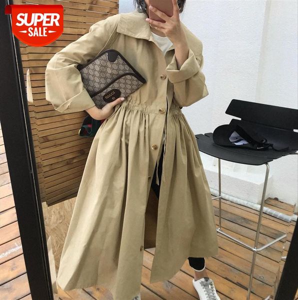 korean women's windbreaker mid-length, waist and knee-length, bf wind loose single-breasted jacket trend #m12o, Black
korean women's windbreaker mid-length, waist and knee-length, bf wind loose single-breasted jacket trend #m12o, Black