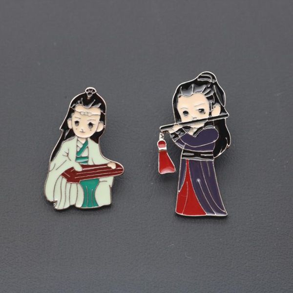 pins, brooches 2021 fashion jewelry custom cartoon lan zhan wei wuxian cute enamel pin brooch set broche vintage for women men, Gray
pins, brooches 2021 fashion jewelry custom cartoon lan zhan wei wuxian cute enamel pin brooch set broche vintage for women men, Gray