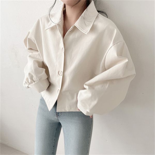 women's jackets hzirip chic arrival casual solid coats lapel drops complete sleeves all games female autumn ol streetwear short jackets, Black;brown
women's jackets hzirip chic arrival casual solid coats lapel drops complete sleeves all games female autumn ol streetwear short jackets, Black;brown