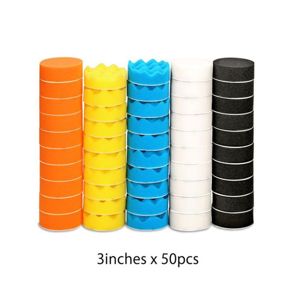 car sponge 50pcs 3 inch/75mm diameter polishing pads discs cleaning waxing tool polisher removes scratches
car sponge 50pcs 3 inch/75mm diameter polishing pads discs cleaning waxing tool polisher removes scratches