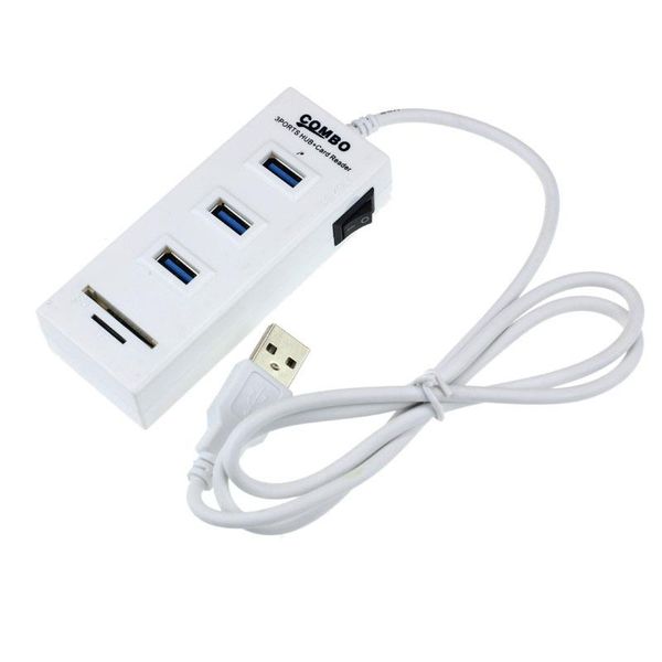 hubs usb hub 2.0 3 card reader splitter cardreader support sd tf for mobile pc lapnotebook u disk
hubs usb hub 2.0 3 card reader splitter cardreader support sd tf for mobile pc lapnotebook u disk
