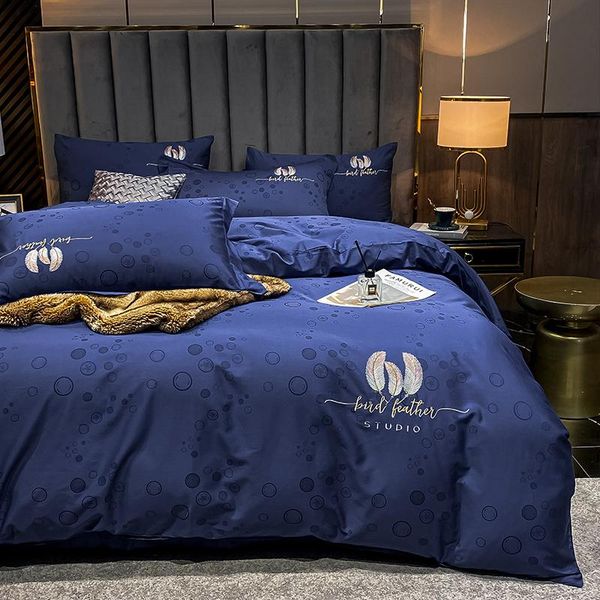 bedding sets embroidery 1000tc egyptian cotton duvet cover set quilts double home textile luxury pillowcases bed sheet bedroom #/
bedding sets embroidery 1000tc egyptian cotton duvet cover set quilts double home textile luxury pillowcases bed sheet bedroom #/