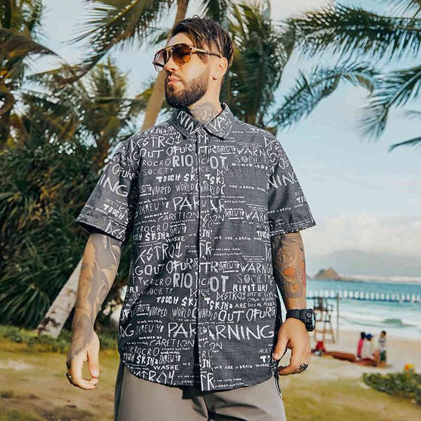 2021 letter oversized male cotton shirts high-quality half-sleeve sleeves fit business shirt plus size 6xl, White;black
2021 letter oversized male cotton shirts high-quality half-sleeve sleeves fit business shirt plus size 6xl, White;black