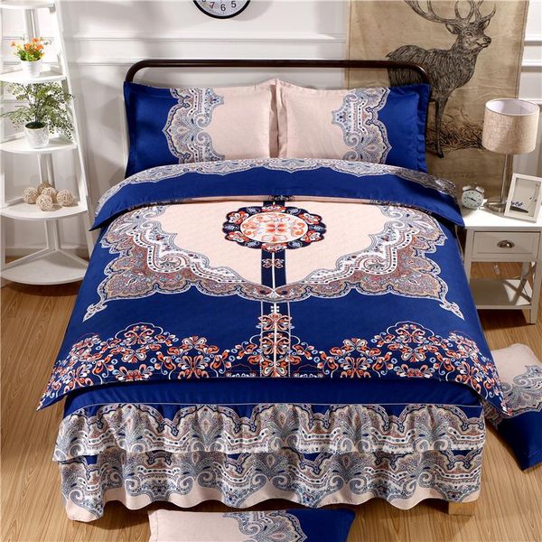bedding sets 4pcs thickened large edition flower luxury king size duvet cover set bed skirt pillowcase bedclothes
bedding sets 4pcs thickened large edition flower luxury king size duvet cover set bed skirt pillowcase bedclothes
