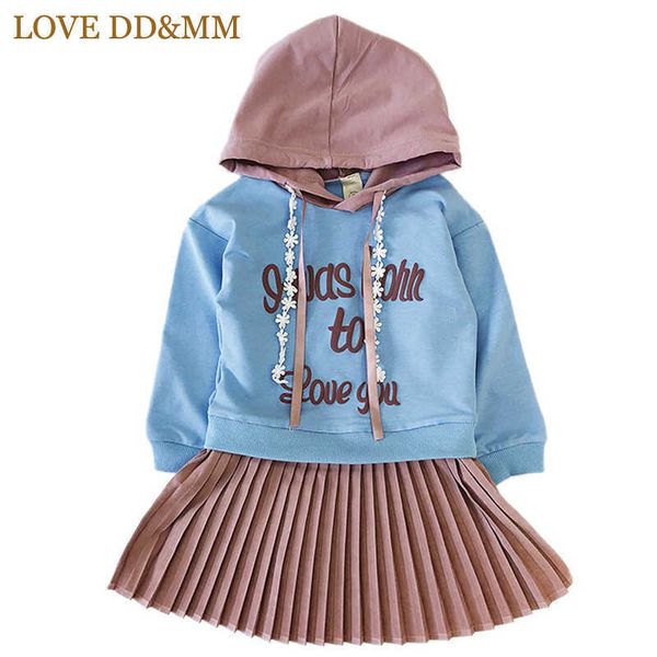 love dd&mm girls dresses autumn kid's clothing girls fashion letter stitching pleated long-sleeved hooded dress 210715, Red;yellow
love dd&mm girls dresses autumn kid's clothing girls fashion letter stitching pleated long-sleeved hooded dress 210715, Red;yellow