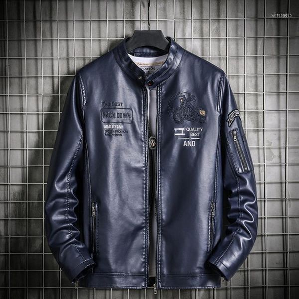 men's fur & faux 2021 classical motocycle jacket winter skin thick man leather moto autumn zipper biker coat large size 6xl1, Black
men's fur & faux 2021 classical motocycle jacket winter skin thick man leather moto autumn zipper biker coat large size 6xl1, Black