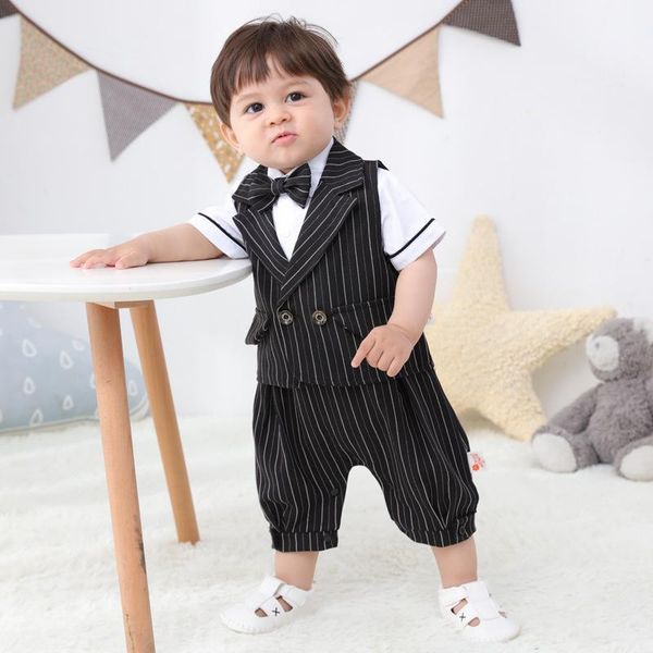 clothing sets born boys jumpsuit kids short romper bodysuit boy gentleman muslin clothes for children cotton baby birthday party outfit, White
clothing sets born boys jumpsuit kids short romper bodysuit boy gentleman muslin clothes for children cotton baby birthday party outfit, White