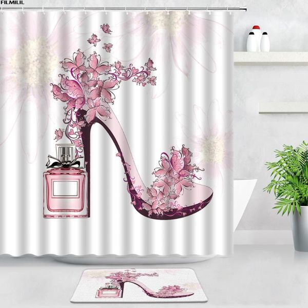 shower curtains filmilil pink butterfly flowers high heels bath mats set perfume fashion woman home decor door pad bathroom rugs
shower curtains filmilil pink butterfly flowers high heels bath mats set perfume fashion woman home decor door pad bathroom rugs