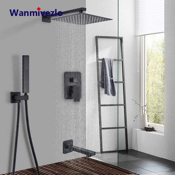 matte black concealed shower faucet set embedded cartridge rainfall head rotate/waterfall bath spout mixer tap bathroom sets
matte black concealed shower faucet set embedded cartridge rainfall head rotate/waterfall bath spout mixer tap bathroom sets
