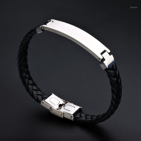 charm bracelets bohemian fashion trend leather bracelet men's stainless steel braided rope men and women jewelry couple gifts wholesale, Golden;silver
charm bracelets bohemian fashion trend leather bracelet men's stainless steel braided rope men and women jewelry couple gifts wholesale, Golden;silver