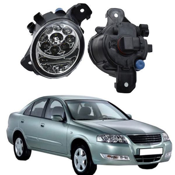 1 pair car styling led light left + right fog light for nissan almera 2/ii saloon (n16) 2001 2002 2003 2004 2005 2006
1 pair car styling led light left + right fog light for nissan almera 2/ii saloon (n16) 2001 2002 2003 2004 2005 2006