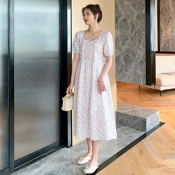 6915# summer fashion floral printed maternity long party dress elegant slim waist a line clothes for pregnant women pregnancy dresses, White
6915# summer fashion floral printed maternity long party dress elegant slim waist a line clothes for pregnant women pregnancy dresses, White