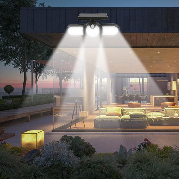solar lamps led light waterproof lamp three-head motion sensor lighting garden outdoor decoration for ground lawn street wall
solar lamps led light waterproof lamp three-head motion sensor lighting garden outdoor decoration for ground lawn street wall