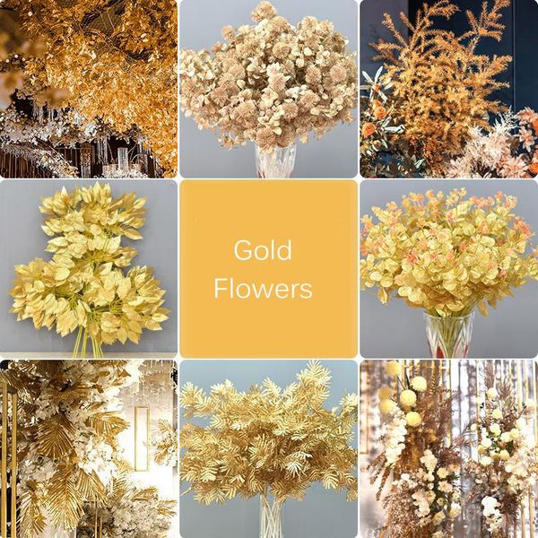 wedding simulation pure-color golden flower el hall background row pographic decoration shop window decorative flowers & wreaths
wedding simulation pure-color golden flower el hall background row pographic decoration shop window decorative flowers & wreaths