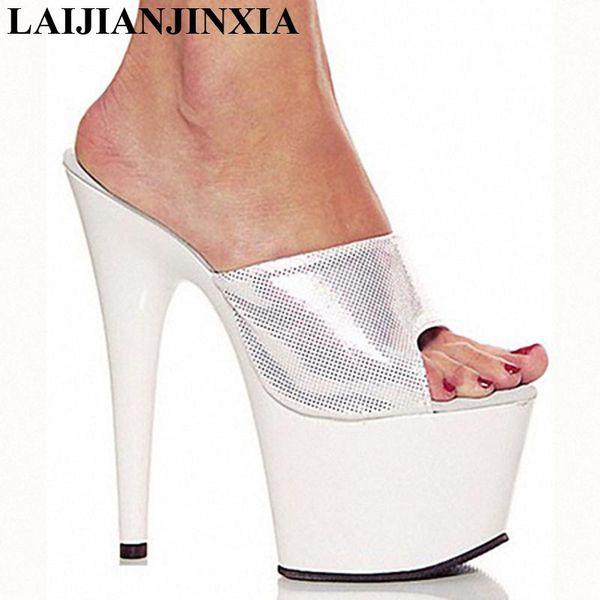 slippers laijianjinxia inch high heel women summer slides open toe stiletto 17cm thin heels ultra shoes g-068, Black
slippers laijianjinxia inch high heel women summer slides open toe stiletto 17cm thin heels ultra shoes g-068, Black