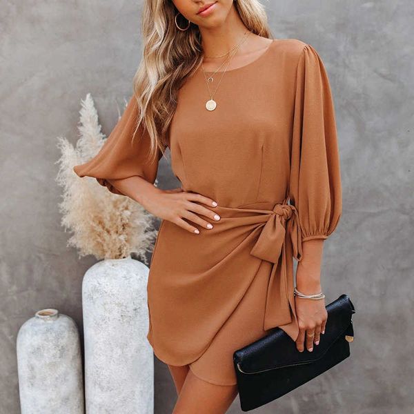 casual dresses spring irregular pleated brown women autumn 3/4 sleeve a-line elegant high waist lace-up midi party vestidos v1nn, Black;gray
casual dresses spring irregular pleated brown women autumn 3/4 sleeve a-line elegant high waist lace-up midi party vestidos v1nn, Black;gray