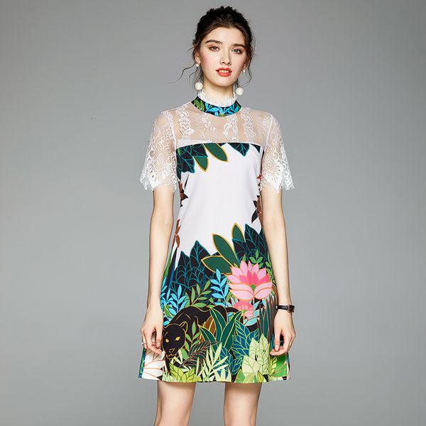 casual dresses fashion designer runway summer women lace patchwork ruffled collar animal plant floral printing loose a-line mini y, Black;gray
casual dresses fashion designer runway summer women lace patchwork ruffled collar animal plant floral printing loose a-line mini y, Black;gray