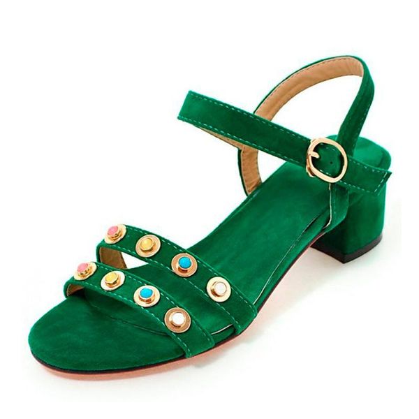 summer women shoes thick medium heel sandals candy color rivets comfortable woman big size 34-43 xkd4224, Black
summer women shoes thick medium heel sandals candy color rivets comfortable woman big size 34-43 xkd4224, Black