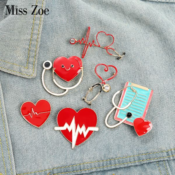 heartbeat stethoscope enamel pins custom electrocardiogram medical brooch lapel badge bag cartoon jewelry gift for kids friendsdio chan cont, Gray
heartbeat stethoscope enamel pins custom electrocardiogram medical brooch lapel badge bag cartoon jewelry gift for kids friendsdio chan cont, Gray