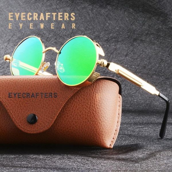 sunglasses mens womes fashion glasses brand designer retro vintage uv400 eyewear round metal polarized steampunk 2021, White;black
sunglasses mens womes fashion glasses brand designer retro vintage uv400 eyewear round metal polarized steampunk 2021, White;black
