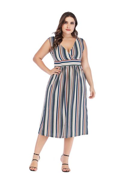fashiom bohemian women v-neck striped plus size tank dress casual loose summer ladies long dresses vestidos, Black;gray
fashiom bohemian women v-neck striped plus size tank dress casual loose summer ladies long dresses vestidos, Black;gray