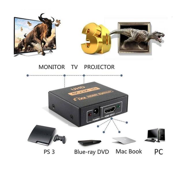 audio cables & connectors 4k ultra hd splitter 1x2 1 in 4 out versterker hdcp dual display voor hdtv dvd ps3 xbox 2
audio cables & connectors 4k ultra hd splitter 1x2 1 in 4 out versterker hdcp dual display voor hdtv dvd ps3 xbox 2