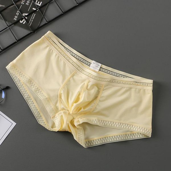 underpants men underwear brief ice silk men's panties large size shorts with print low-rise u pouch mens boxers, Black;white
underpants men underwear brief ice silk men's panties large size shorts with print low-rise u pouch mens boxers, Black;white