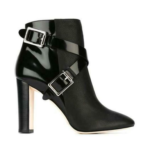 boots women ladies block high heel pointy toe buckle strap knight ankle 34/46 big size riding black shoes
boots women ladies block high heel pointy toe buckle strap knight ankle 34/46 big size riding black shoes