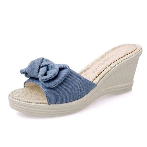 slippers 2021 women summer fashion leisure shoes bow platform wedges fish mouth sandals thick bottom, Black
slippers 2021 women summer fashion leisure shoes bow platform wedges fish mouth sandals thick bottom, Black