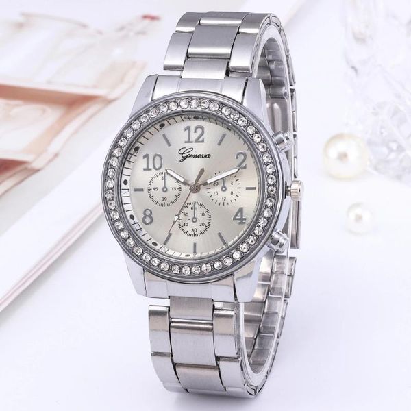 wristwatches luxury fashion geneva rhinestone stainless steel fake three eyes quartz watch for women lady relógio femino, Slivery;brown
wristwatches luxury fashion geneva rhinestone stainless steel fake three eyes quartz watch for women lady relógio femino, Slivery;brown