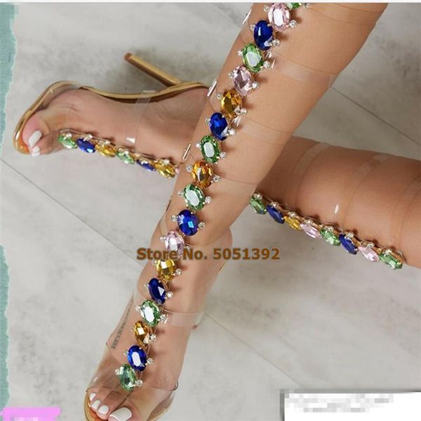 transparent sandals woman shoes open toe high heel women summer party gladiator fashion bling stiletto boots, Black
transparent sandals woman shoes open toe high heel women summer party gladiator fashion bling stiletto boots, Black