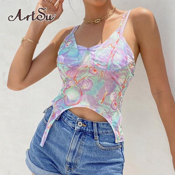 women's tanks & camis harajuku print camisole transprent irregular 90s cropped tee backless aesthetic summer vests asve83411, White
women's tanks & camis harajuku print camisole transprent irregular 90s cropped tee backless aesthetic summer vests asve83411, White