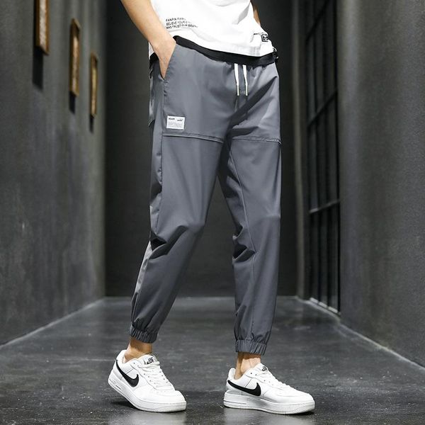 men's pants for men summer thin ice silk ultra-thin fashion all-match straight overalls elastic loose haroun s-4xl, Black
men's pants for men summer thin ice silk ultra-thin fashion all-match straight overalls elastic loose haroun s-4xl, Black