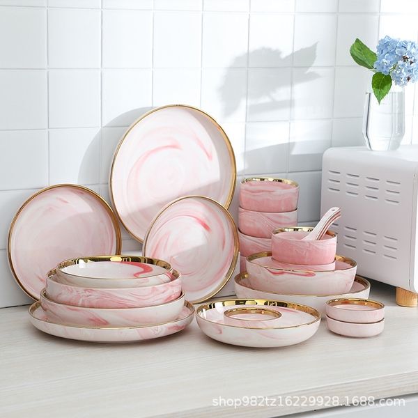nordic home pink ceramic phnom penh tableware simple style bowl set bowl gift set 
nordic home pink ceramic phnom penh tableware simple style bowl set bowl gift set